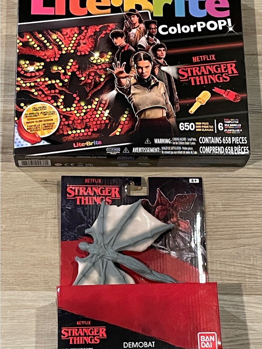 Netflix Stranger Things Demobat Playset Figure - White, Red, Black